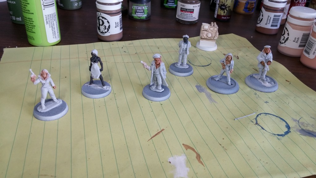 70s minis for Carnage Pulp Alley
