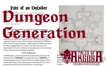 Tales of Argosa Dungeon Generation