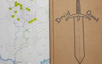 Map and Druid Quest Notebook